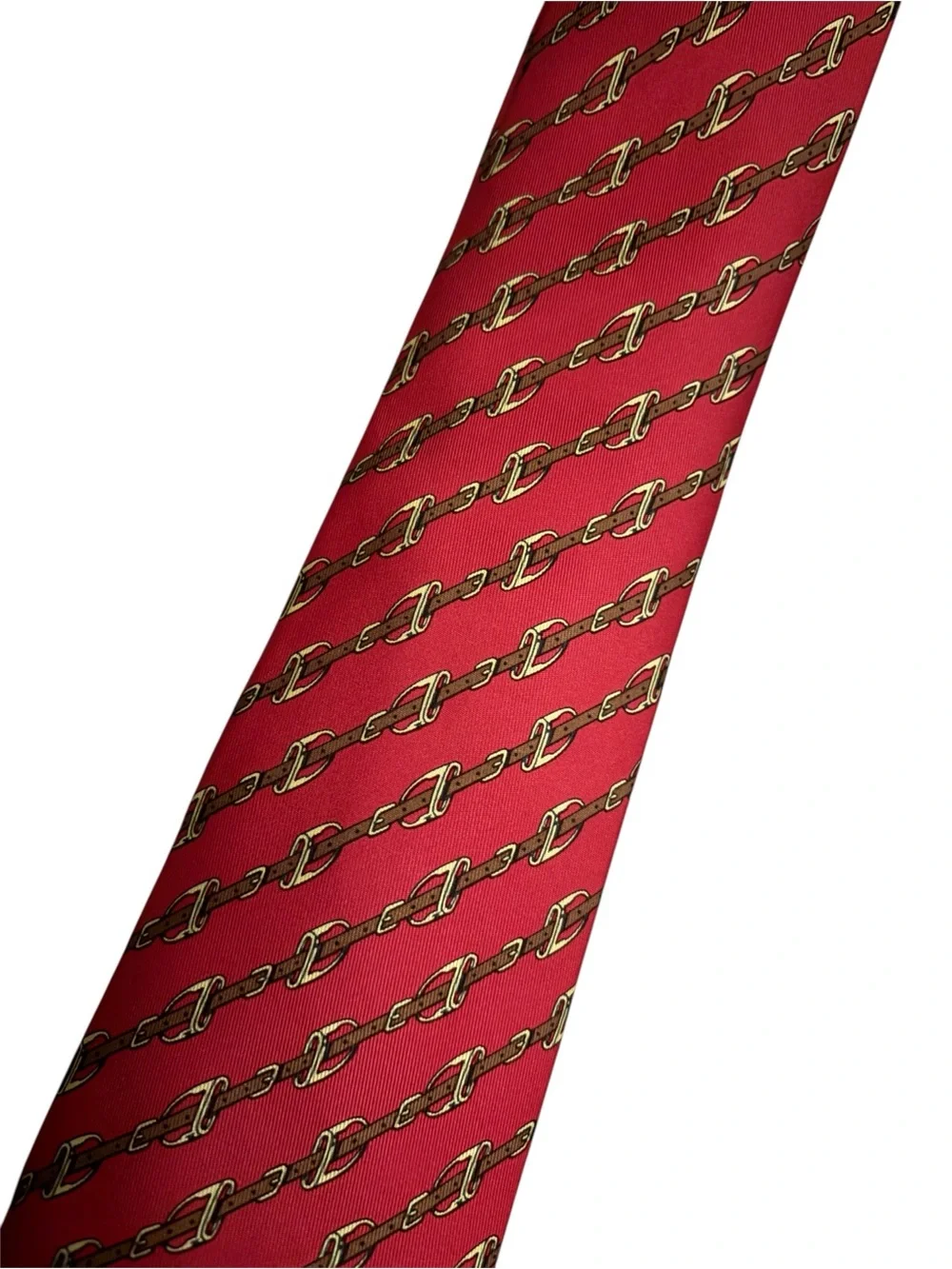 HERMÈS silk tie